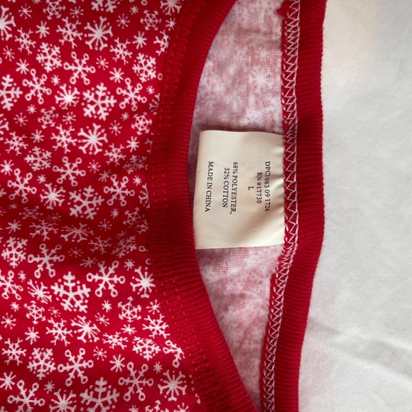 Holiday Dog Pajamas Size Large - Picture 4 of 8